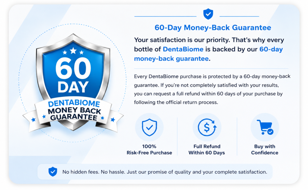 dentabiome guarantee