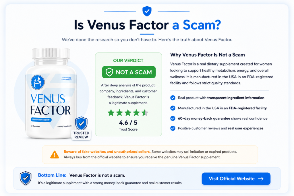 is venus factor a scam