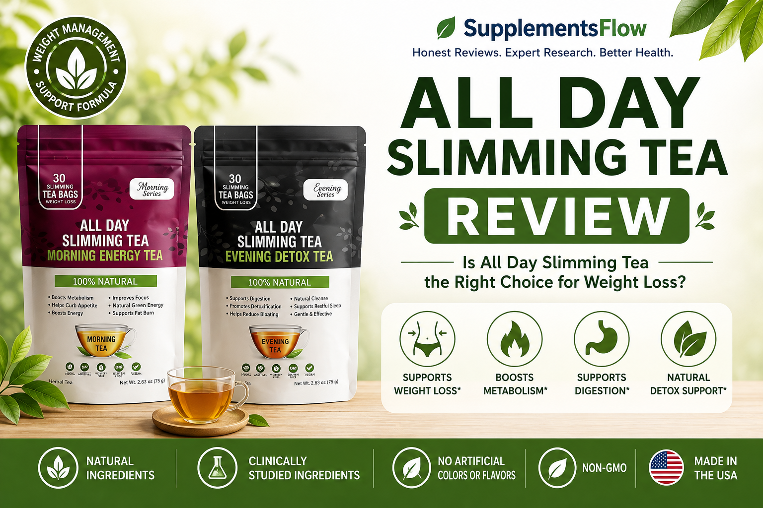 all day slimming tea