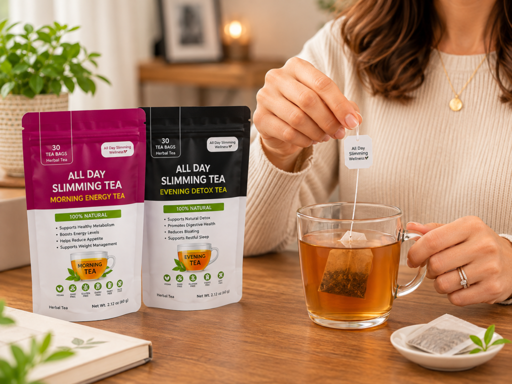 how to use all day slimming tea